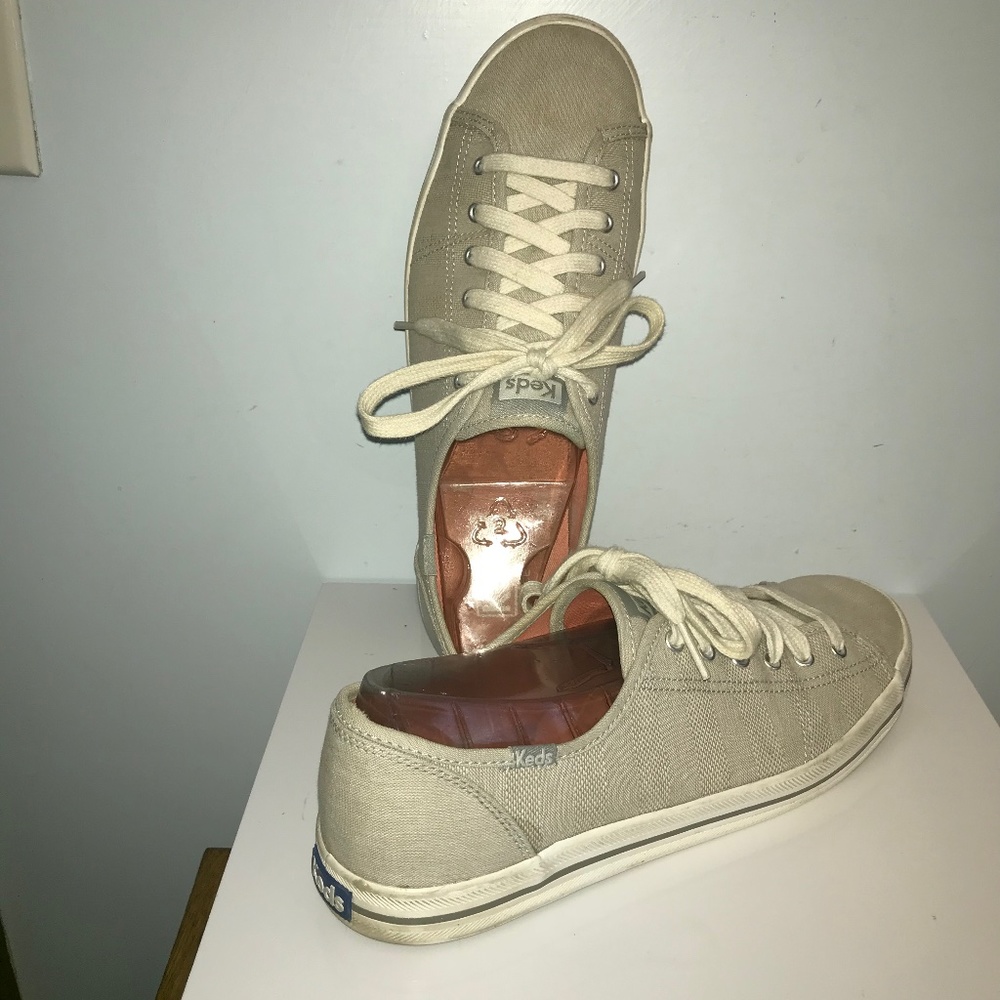 Keds ortholite kickstart gray classic sneaker shoes